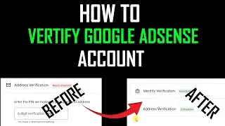 How to Verfity Google Adsense Account 2024