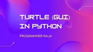 Turtle (graphics user interface) in Python