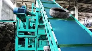 Оборудование для переработки шин в резиновую крошку, линии для переработки шин, переработка покрышек