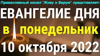 Евангелие дня.10 октября 2022. Чтение от Луки