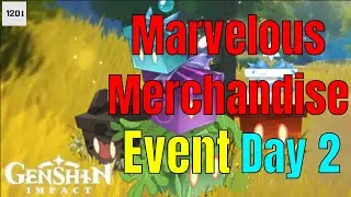 Genshin Impact EVENT Marvelous Merchandise Day 2 (Location, Materials, Reward)