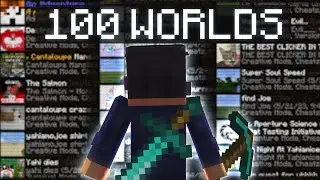 My viewers made 100 MINECRAFT MAPS. I played ALL of them.