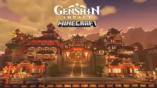 THIS Guy Made the Entire Map of Genshin Impact In Minecraft!!!