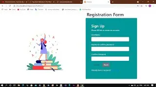 Registration Form in PHP with MySQL database CSS/bootstrap