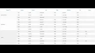 Optimizing Report Layouts: Merging Cells and Grouping Left in Oracle APEX