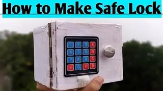 How To Make Keypad Door Lock Using Arduino | Arduino Projects