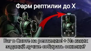 Баг в охоте на Рептилию и из каких заданий лучше собирать осколки | Mortal Kombat Mobile