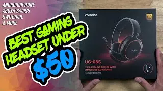 Valorise UG 08S 7.1 Surround Sound Gaming Headset Unboxing Review