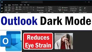 Outlook Dark Mode | How to Enable Dark Mode in Microsoft Outlook | Turn on Dark Mode in Outlook