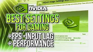 🔧 BEST UPDATED NVIDIA CONTROL PANEL SETTINGS FOR GAMING 🔥| Boost FPS ✔️