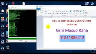 how to flash Lenovo A850 Plus || InfinityBox Cm2 by flash lenovo a850 plus || Gsm Masud Rana