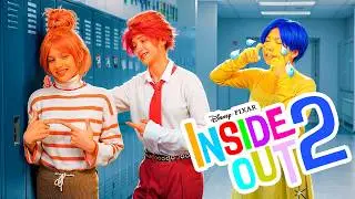 If Emotions from Inside Out 2 went to school! Inside Out 3 in real life!