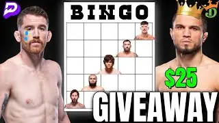 1st GIVEAWAY! UFC Fight Night Sandhagen Vs Nurmagomedov