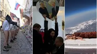 Ukrayna, Fransa seçimleri, Paskalya kutlamaları...Haftanın öne çıkan 'yorumsuz' videoları