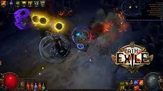 EA Ballista Elementalist - Uber Elder gameplay + PoB // PoE 3.21: Crucible