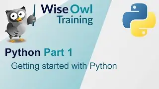 Python Part 1 - Getting started with Python