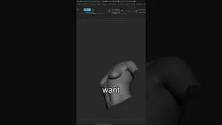 Sculpting A Shirt in Zbrush