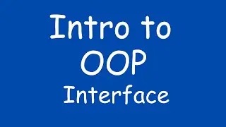 Object Oriented Programming in Dart | OOP Interface 