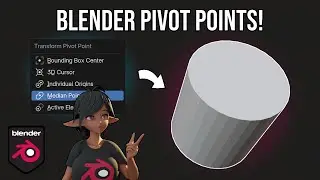 All Transform Pivot Points in Blender 4.2!