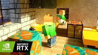 RTX Mirror Block v 1.0 / Addon to REALSOURCE RTX TEXTURE PACK / Minecraft Windows10