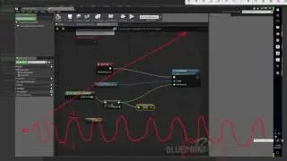 Unreal UE4 Blueprint Light Intensity