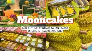 Mooncakes Mid-Autumn Festival At Takashimaya Singapore