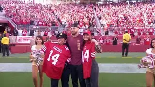 First responders who helped 49ers' Ricky Pearsall after shooting honored before season opener