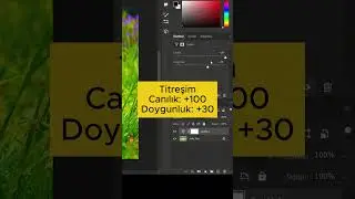 Photoshop İpuçları - Fotoğrafı Daha Canlı Renkli Yapmak (Photoshop Tips-Photo More Vividly Coloured)