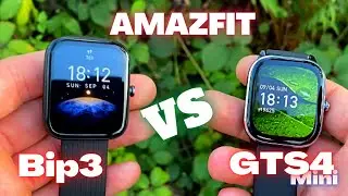 AMAZFIT GTS 4 Mini vs AMAZFIT BIP 3 Review and Comparison