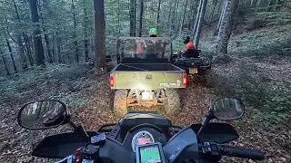 4 ❌ Can-Am' s ❌ Polaris ❌ CF Moto 1000 (101 hp) | We hardly find the exit full of obstacles 🤯