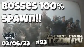 ALL BOSSES 100% SPAWN!! - LATEST TARKOV NEWS #93