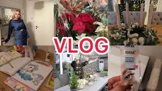 VLOG🇩🇪: ПОДАРОК НА ДЕНЬ РОЖДЕНИЯ 🎁/ СДЕЛАЛА ВЕНОК😍🎄КРАСКА ДЛЯ БРОВЕЙ