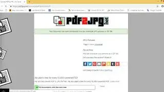 Covert PDF to JPEG Online