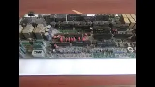 Receiving radio components in the Japanese Fanuc board. Part 1.