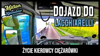 POV Driving Scania 530S V8 - Dojazd na rozładunek w Lacchiarella