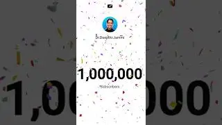 1 Million Subscribers - Thank you my dear YouTube family❤️