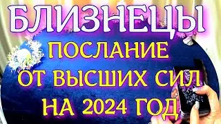 БЛИЗНЕЦЫ ПОСЛАНИЕ ОТ ВЫСШИХ СИЛ НА 2024 ГОД