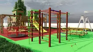 3D проект комплексного благоустройства от Toruda (Свердловская область, город Каменск-Уральский)