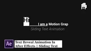 Text Reveal After Effects | After Effects Text Animation Tutorial | Sliding Text