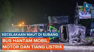 Kronologi Kecelakaan Bus Siswa SMK di Subang, 11 Orang Tewas