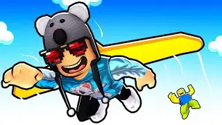 I Got The FASTEST Wings and Became THE BEST in Roblox Rocket Wings Simulator