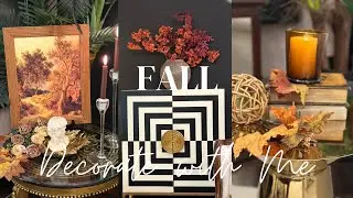 Fall Decorate with Me 2024 | Elegant Living Room decor| Fall Decorating Ideas