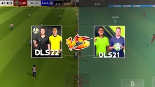 DLS 22 VS DLS 21 Full Comparison | Dream League Soccer 2022