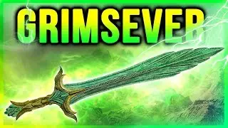 SKYRIM Best Glass Sword at Level One (Grimsever Location Guide)