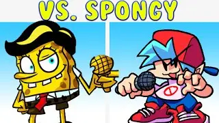 Friday Night Funkin' VS. Spongy (Oneshot) [FNF Spongebob MOD/HARD]