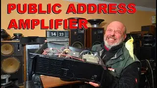 Inter-M PA-9336 PUBLIC ADDRESS MONO POWER AMPLIFIER - Cleaning & Sound Test