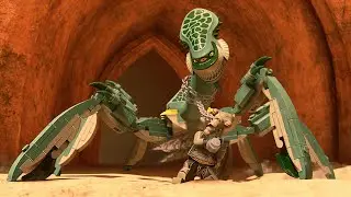 LEGO Star Wars: The Skywalker Saga - Acklay, Reek, and Nexu Boss Fight