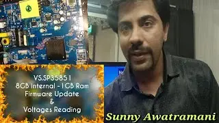 VS.SP35851 Firmware Update || Voltage Onboard || Configuration