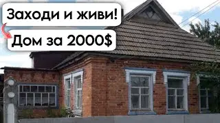 🇺🇦 Заходи и живи! Дом в селе за 2000$ Продажа недвижимости за копейки! Всё есть! Уютное село.