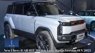 L2++ High-End Intelligent Driving Assistance | New Chery iCAR 03T 501 Km Long-Range Version SUV 2025